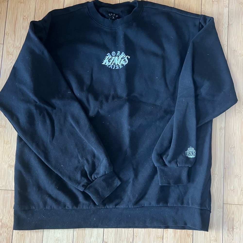 BORN X RAISED Black Sweatshirt - XL
